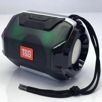 TG162 Colorful Light Portable Wireless Handsfree SpeakerMic Bluetooth Speaker Outdoor Card Subwoofer Boombox Caixa De Som F4033B
TG162 Colorful Light Portable Wireless Handsfree SpeakerMic Bluetooth Speaker Outdoor Card Subwoofer Boombox Caixa De Som F4033B
