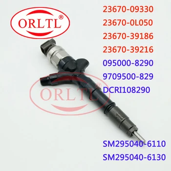 ORLTL NEW SM295040-6110 common rail Injector 23670-09330 diesel injector assy 23670-0L050 for Toyota 
ORLTL NEW SM295040-6110 common rail Injector 23670-09330 diesel injector assy 23670-0L050 for Toyota