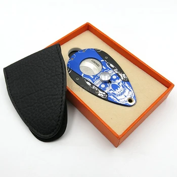 LUBINSKI Brand Cigar Cutter Sharp Tobacco Cutting Aluminum Handle Cigar Guillotine Scissor W/Leather Case Gift Box
LUBINSKI Brand Cigar Cutter Sharp Tobacco Cutting Aluminum Handle Cigar Guillotine Scissor W/Leather Case Gift Box