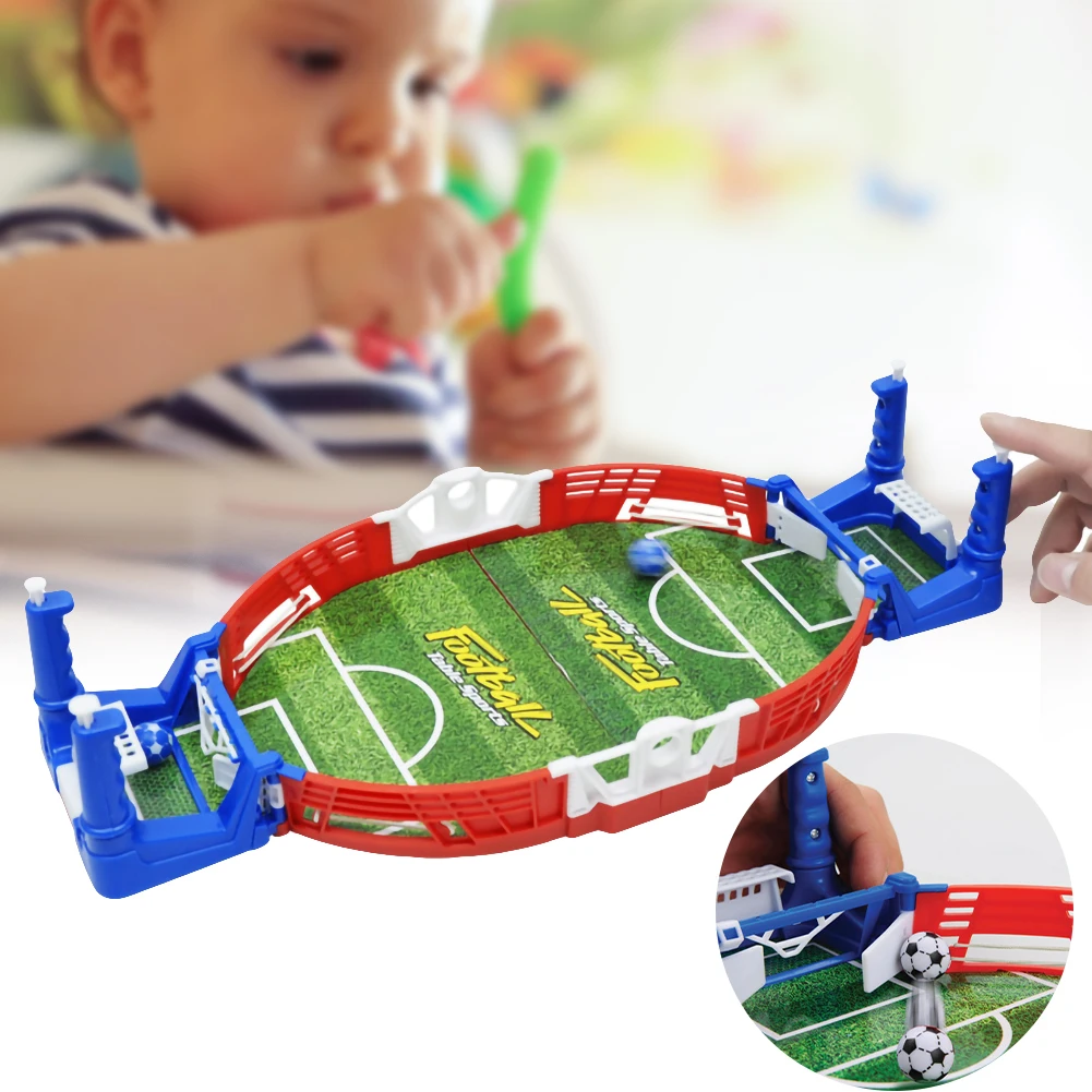 1pc Mini Tabletop Soccer Footbal Game Machine Creative Gift Two-Player Game Finger Sports Toy Party Games For Kids Toddler
1pc Mini Tabletop Soccer Footbal Game Machine Creative Gift Two-Player Game Finger Sports Toy Party Games For Kids Toddler