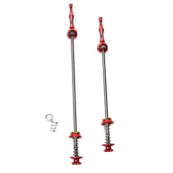 2x 1 Pair Ultralight Bike Wheel Hub Skewers Quick Release Bolt Lever Axle Red+For Road Bike
2x 1 Pair Ultralight Bike Wheel Hub Skewers Quick Release Bolt Lever Axle Red+For Road Bike