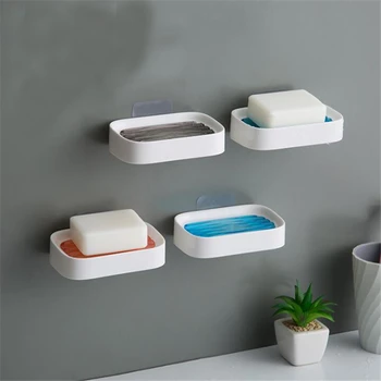 Soap Holder Double Layer Portable Soap Dish Wall Adhesive Bathroom Accessories Tray Case Shelf Drain Storage Soap Container Box
Soap Holder Double Layer Portable Soap Dish Wall Adhesive Bathroom Accessories Tray Case Shelf Drain Storage Soap Container Box