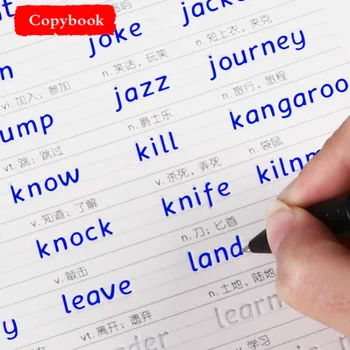 3pcs Copybook English Writing Practice Calligraphy Copybook for Adult Kids Exercises Words Letters Calligraphy Practice Libros
3pcs Copybook English Writing Practice Calligraphy Copybook for Adult Kids Exercises Words Letters Calligraphy Practice Libros