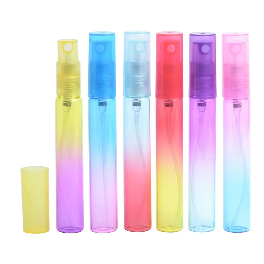 6pcs/lot 8ml Rainbow Mini Portable Glass Perfume Bottle With Atomizer Empty Cosmetic Containers For Travel
6pcs/lot 8ml Rainbow Mini Portable Glass Perfume Bottle With Atomizer Empty Cosmetic Containers For Travel