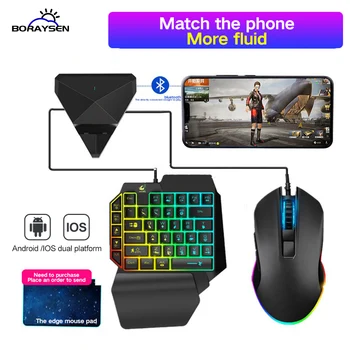 Gamepad Pubg Mobile Bluetooth 4.0 PUBG Controller wired Gaming Keyboard Mouse Converter joypad For PS4 Xbox one for IOS Android
Gamepad Pubg Mobile Bluetooth 4.0 PUBG Controller wired Gaming Keyboard Mouse Converter joypad For PS4 Xbox one for IOS Android