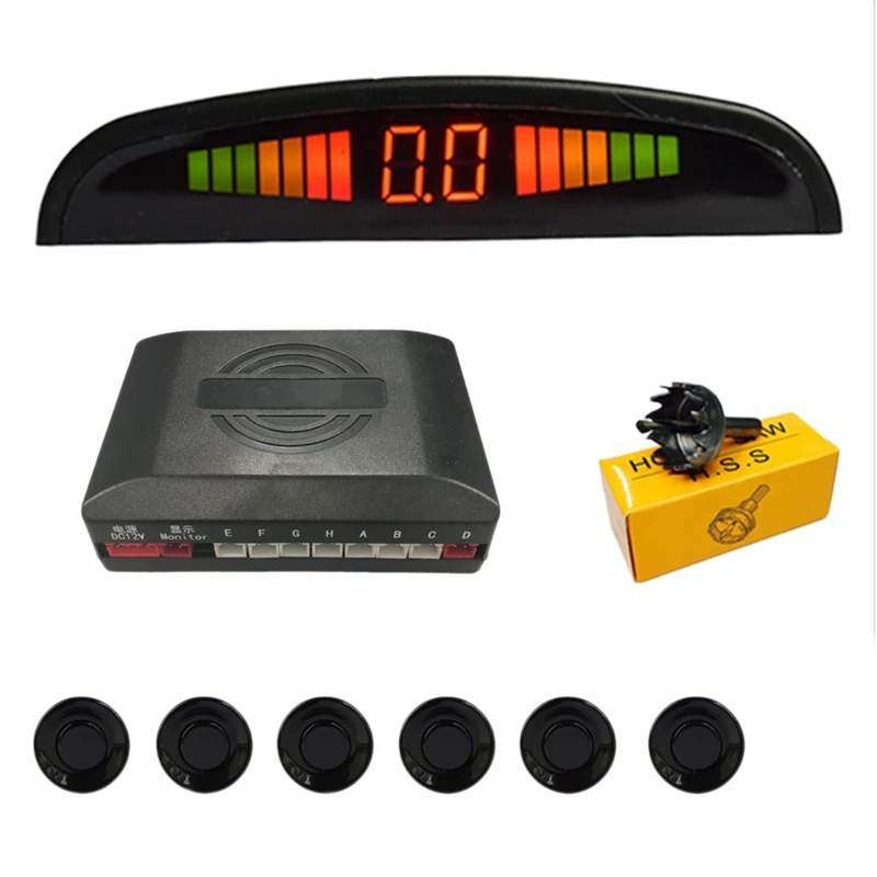 Navigation Reversing Radar Car Parking Sensor And 8 Sensor Host Reverse Standby Parking Radar Monitor Detector System 22Mm Backl
Navigation Reversing Radar Car Parking Sensor And 8 Sensor Host Reverse Standby Parking Radar Monitor Detector System 22Mm Backl