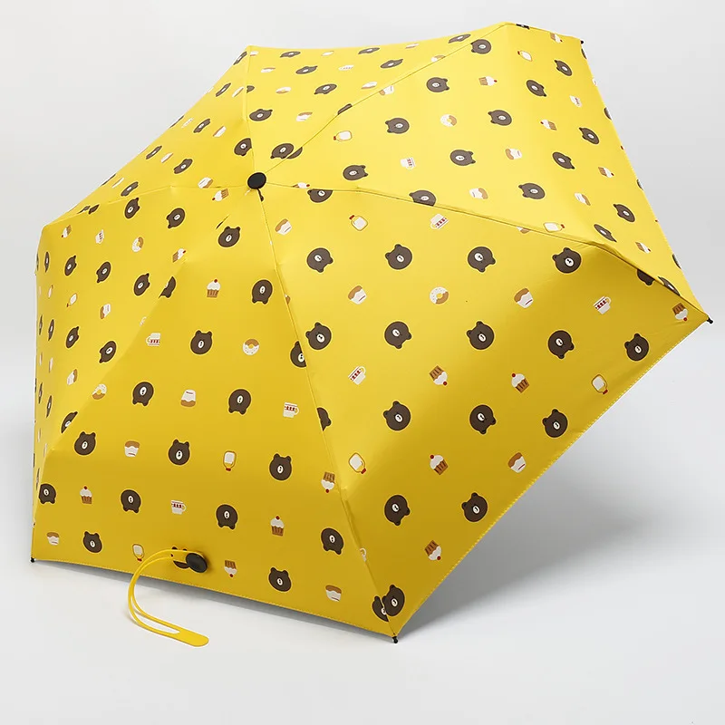 Bear Parasol Ultra-Light Half off Brown Bear Vinyl Umbrella Sun-resistant UV-Protection All-Weather Umbrella College Style kou d
Bear Parasol Ultra-Light Half off Brown Bear Vinyl Umbrella Sun-resistant UV-Protection All-Weather Umbrella College Style kou d