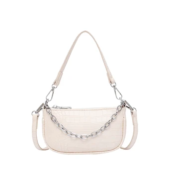 Luxury Stone Pattern PU Leather Crossbody Retro Solid Color Shoulder Handbags For Women 2020 Casual Chain Messenger Bags Totes
Luxury Stone Pattern PU Leather Crossbody Retro Solid Color Shoulder Handbags For Women 2020 Casual Chain Messenger Bags Totes