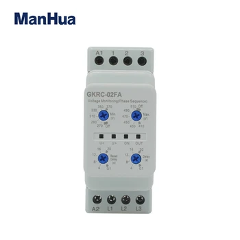 ManHua Independent Power Supply GKRC-02FA Voltage Monitoring Phase Sequence Device Monitor Relay
ManHua Independent Power Supply GKRC-02FA Voltage Monitoring Phase Sequence Device Monitor Relay