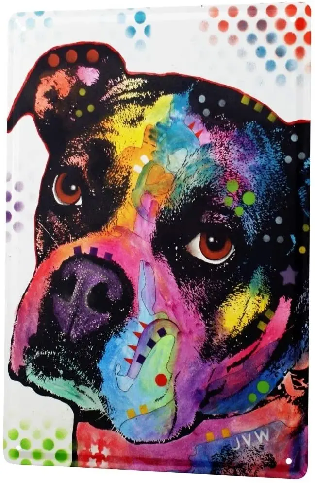SINCE 2004 Tin Sign Metal Plate Decorative Sign Home Decor Plaques Animal Shelter Colorful Terrier
SINCE 2004 Tin Sign Metal Plate Decorative Sign Home Decor Plaques Animal Shelter Colorful Terrier