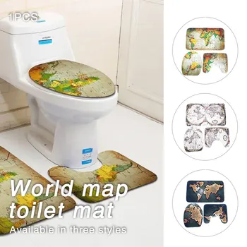 Toilet Bedroom Soft Cotton Cobblestone Bath Mat World Map Carpet Floor Living Room Doormat Non_Slip Cool Style
Toilet Bedroom Soft Cotton Cobblestone Bath Mat World Map Carpet Floor Living Room Doormat Non_Slip Cool Style