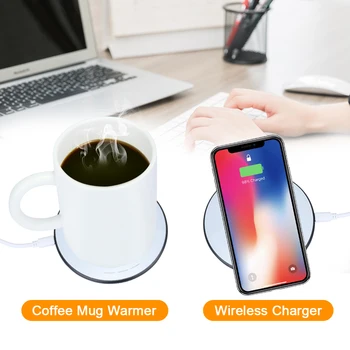 Wireless Fast Charger Mug Warmer 36W Powstro 3 In-1 Vertical Phone Stand Type-C Phones Charger Anti-Skip Pad For Huawei Xiaomi
Wireless Fast Charger Mug Warmer 36W Powstro 3 In-1 Vertical Phone Stand Type-C Phones Charger Anti-Skip Pad For Huawei Xiaomi