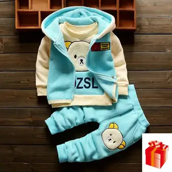 Hot 2018 New Winter Wear Thin Cashmere Sweater Fashion Trend Cardigan Suit Cartoon Letters Three Sets Christmas Day Gift 1-4Y
Hot 2018 New Winter Wear Thin Cashmere Sweater Fashion Trend Cardigan Suit Cartoon Letters Three Sets Christmas Day Gift 1-4Y