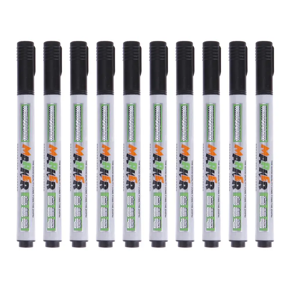 ALLOYSEED 10Pcs Quick-Drying Erasable Whiteboard Pen White Board Marker Pen for Kids Drawing Stationery School Office Supplies
ALLOYSEED 10Pcs Quick-Drying Erasable Whiteboard Pen White Board Marker Pen for Kids Drawing Stationery School Office Supplies