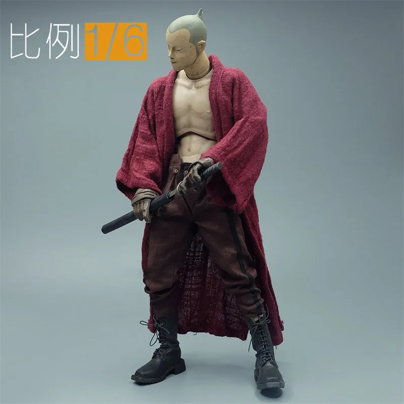 

In Stock 1/6 Scale Soldier 3ATOYS Wearable Coat Gown Coat Cloak Red Color For 12" Doll Action Figures