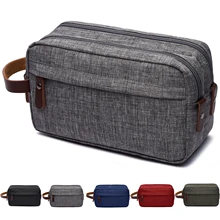 Soperwillton ผู้ชายกระเป๋าเดินทาง Dopp Kit ห้องน้ำ Overnight โกนหนวด Organizer สำหรับอุปกรณ์อาบน้ำกระเป๋า # T02(China)