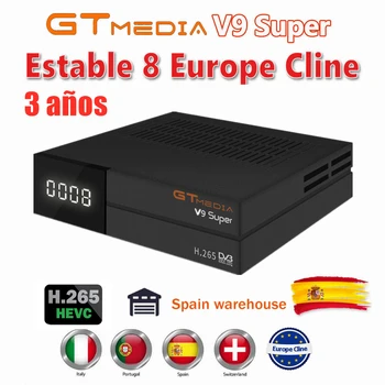 GTMedia V9 Super Full HD DVB-S2 Satellite Receiver 3 Year Europe Cccam 7line Same Freesat V9 Super Upgrade From Freesat V8 Super
GTMedia V9 Super Full HD DVB-S2 Satellite Receiver 3 Year Europe Cccam 7line Same Freesat V9 Super Upgrade From Freesat V8 Super