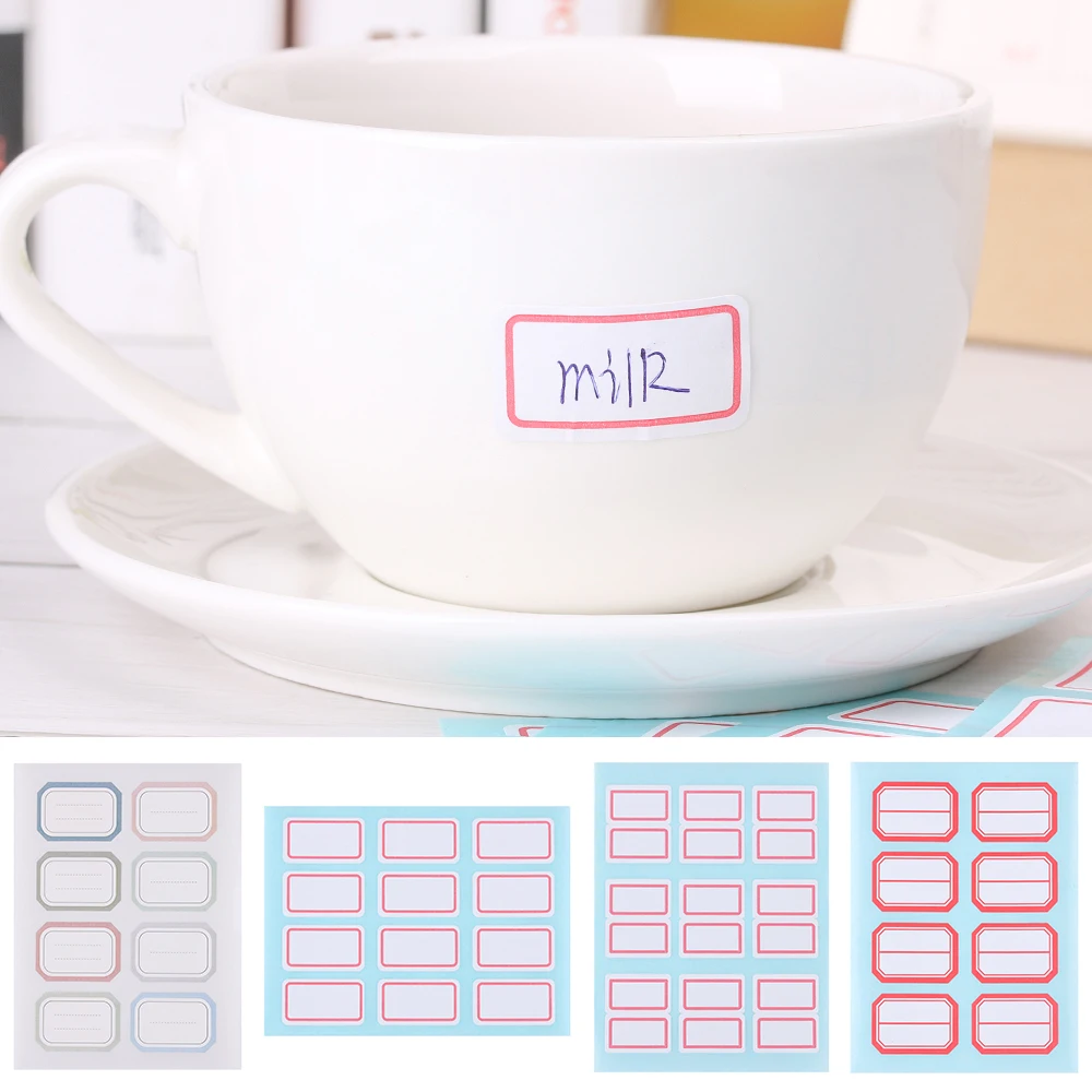12 Sheets/Set White Self-Adhesive Label Sticker Name Number Blank Note Writable Labels Tags Student Stationery Office School Supplies
12 Sheets/Set White Self-Adhesive Label Sticker Name Number Blank Note Writable Labels Tags Student Stationery Office School Supplies