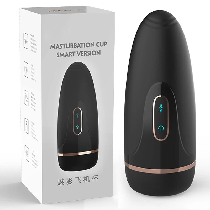 

7 Speed Realistic Masturbator for Men Vagina Real Pussy Electric Masturbation Cup Sexual Moans Interactive Toys for Adults 18