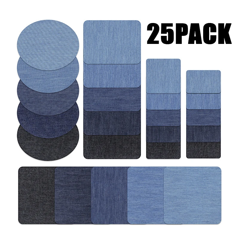 5Pcs Denim Cut Piece Rectangular Elliptical Back Patch Patch Cloth Cut Bag Elbow Trousers Knee DIY Hole Dark and light colours
5Pcs Denim Cut Piece Rectangular Elliptical Back Patch Patch Cloth Cut Bag Elbow Trousers Knee DIY Hole Dark and light colours