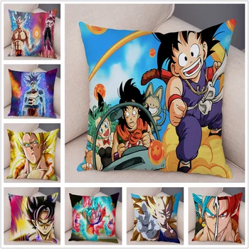 Dragon Ball Z Cushion Cover for Sofa Home Super Saiyan Pillow Case Decor Cartoon Japan Anime Super Soft Short Plush Pillowcase
Dragon Ball Z Cushion Cover for Sofa Home Super Saiyan Pillow Case Decor Cartoon Japan Anime Super Soft Short Plush Pillowcase