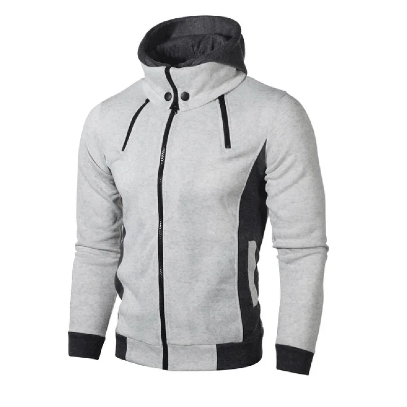 Autumn And Winter Men's Coats 2019 Warm Jacket Men's Hoodies Jacket Casual Fashion Double Zipper Long Sleeve Hooded Jacket
Autumn And Winter Men's Coats 2019 Warm Jacket Men's Hoodies Jacket Casual Fashion Double Zipper Long Sleeve Hooded Jacket