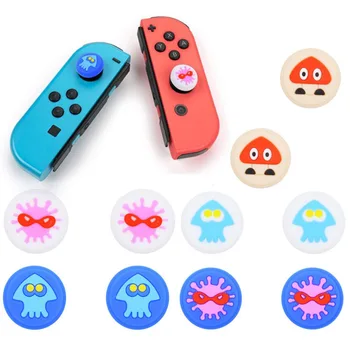 Thumb Stick Grip Cap Joystick Cover For Splatoon Nintend Switch Lite NS Mini Controller Handle Game Squid JoyCon Thumbstick Case
Thumb Stick Grip Cap Joystick Cover For Splatoon Nintend Switch Lite NS Mini Controller Handle Game Squid JoyCon Thumbstick Case