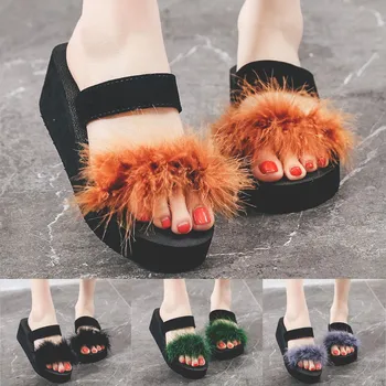 Casual Slippers Women Summer Shoes Thick Bottom Beach Shoes Buty Damskie Slope Heel Waterproof Platform Slippers Zapatos #25
Casual Slippers Women Summer Shoes Thick Bottom Beach Shoes Buty Damskie Slope Heel Waterproof Platform Slippers Zapatos #25