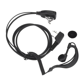 2Pin G Shape Earpiece PTT MIC Ear Hook Headset for Kenwood Puxing Wouxun BaoFeng Radio
2Pin G Shape Earpiece PTT MIC Ear Hook Headset for Kenwood Puxing Wouxun BaoFeng Radio