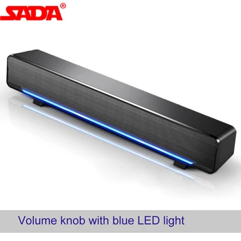 SADA Computer Speaker V-196 USB Wired Bar Stereo Subwoofer Music Player Bass Surround Sound Box 3.5mm Audio Input For PC Laptop
SADA Computer Speaker V-196 USB Wired Bar Stereo Subwoofer Music Player Bass Surround Sound Box 3.5mm Audio Input For PC Laptop