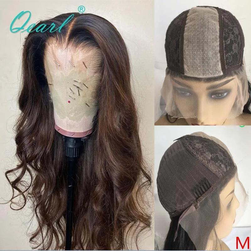 Ombre Brown Colored Human Hair Wigs 2x5 Silk base Top Lace Wig Brazilian Wavy Remy Hair Hidden Knots 150% Deep Long Part Qearl
Ombre Brown Colored Human Hair Wigs 2x5 Silk base Top Lace Wig Brazilian Wavy Remy Hair Hidden Knots 150% Deep Long Part Qearl