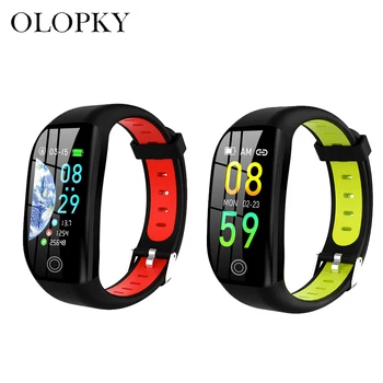 F21 Calorie Rechargeable Heart Rate Sensor Bluetooth Smart Watch Waterproof Fitness Tracking Sleep Detect Step Counter Gift