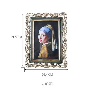 6 Inch Europe Photo Frame Decorative Picture Frame on Table Home Decoration
6 Inch Europe Photo Frame Decorative Picture Frame on Table Home Decoration