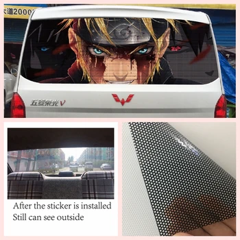 XY Funny Creative Anime Naruto Car Stickers for Car Rear Window Against High Beam Decals customization (143cm*70cm)
XY Funny Creative Anime Naruto Car Stickers for Car Rear Window Against High Beam Decals customization (143cm*70cm)
