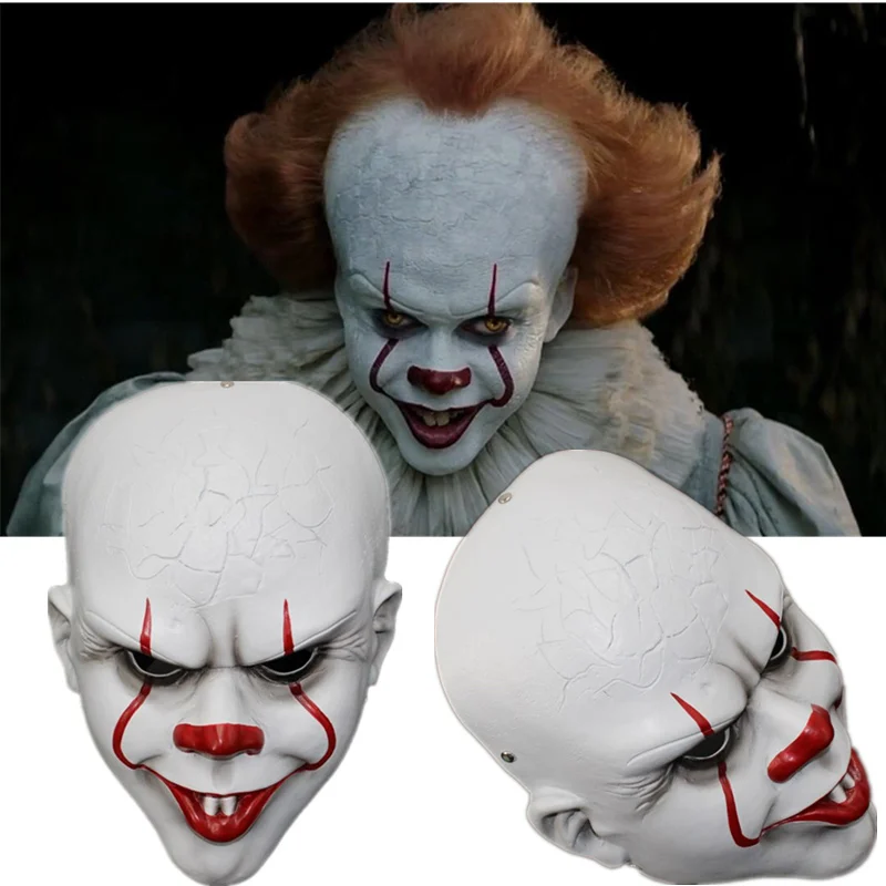 Halloween Stephen King's It: Chapter Two Pennywise Clown Cosplay Resin Mask Props
Halloween Stephen King's It: Chapter Two Pennywise Clown Cosplay Resin Mask Props