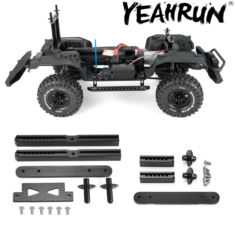 YEAHRUN Front & Rear Metal Body Post Mounts Set for Traxxas Trx4 RC Crawler Truck Upgrade Option Parts
YEAHRUN Front & Rear Metal Body Post Mounts Set for Traxxas Trx4 RC Crawler Truck Upgrade Option Parts