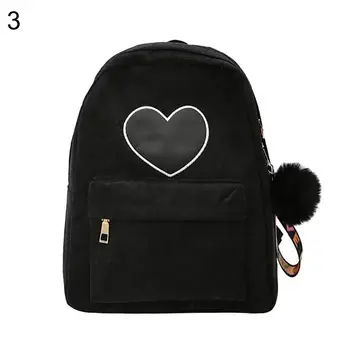 2020 Fashion Solid Color Heart Patchwork Pompom Pendant Ribbed Casual Women Backpack
2020 Fashion Solid Color Heart Patchwork Pompom Pendant Ribbed Casual Women Backpack