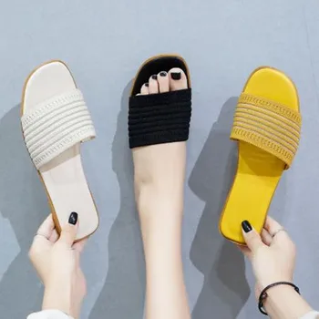 Women's Slippers Fashion Summer Women's Black Slippers Lady's Slippers Flip-Flops Women's Indoor Shoes Pantoufle Femme
Women's Slippers Fashion Summer Women's Black Slippers Lady's Slippers Flip-Flops Women's Indoor Shoes Pantoufle Femme