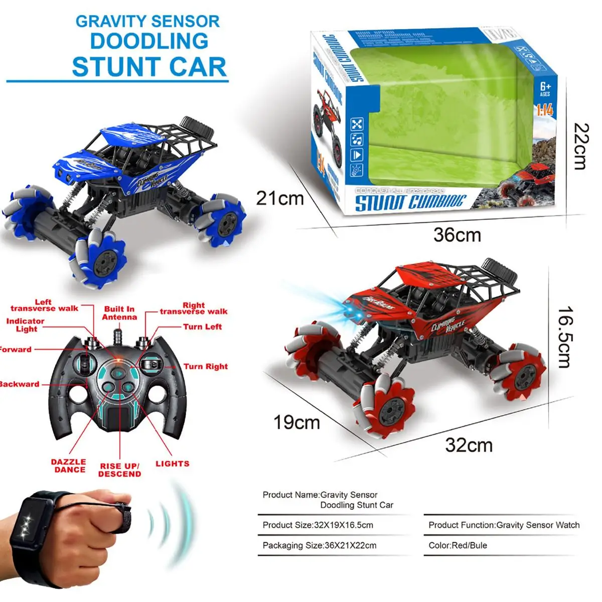 Hot Large 32cm RC Cars Updated Version 2.4G 1:14 Radio Control RC Cars Toys BuggyHigh speed Trucks Off-Road Trucks Toy for Child 
Hot Large 32cm RC Cars Updated Version 2.4G 1:14 Radio Control RC Cars Toys BuggyHigh speed Trucks Off-Road Trucks Toy for Child