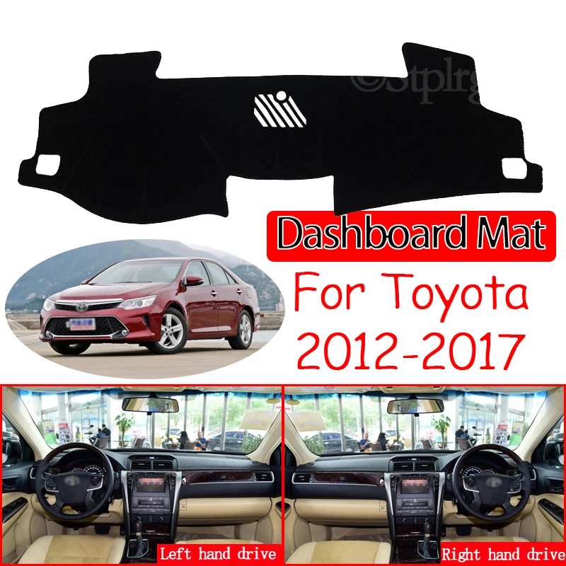Противоскользящий коврик для Toyota Camry 50 XV50 2012 ~ 2017, накладка на приборную панель, ковер от солнца, коврик для приборной панели, Аксессуары для автомобилей 2013 2014 2015 2016 
Противоскользящий коврик для Toyota Camry 50 XV50 2012 ~ 2017, накладка на приборную панель, ковер от солнца, коврик для приборной панели, Аксессуары для автомобилей 2013 2014 2015 2016