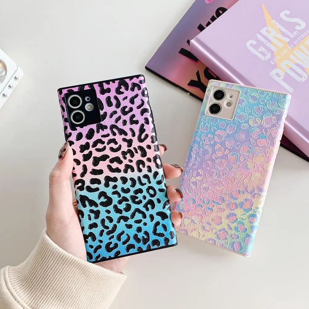 Leopard Print For Apple iPhone 12 Pro Max Mini Case Square Leather Mobile Phone Protective Cover For iPhone 11pro Max XR X Cases
Leopard Print For Apple iPhone 12 Pro Max Mini Case Square Leather Mobile Phone Protective Cover For iPhone 11pro Max XR X Cases