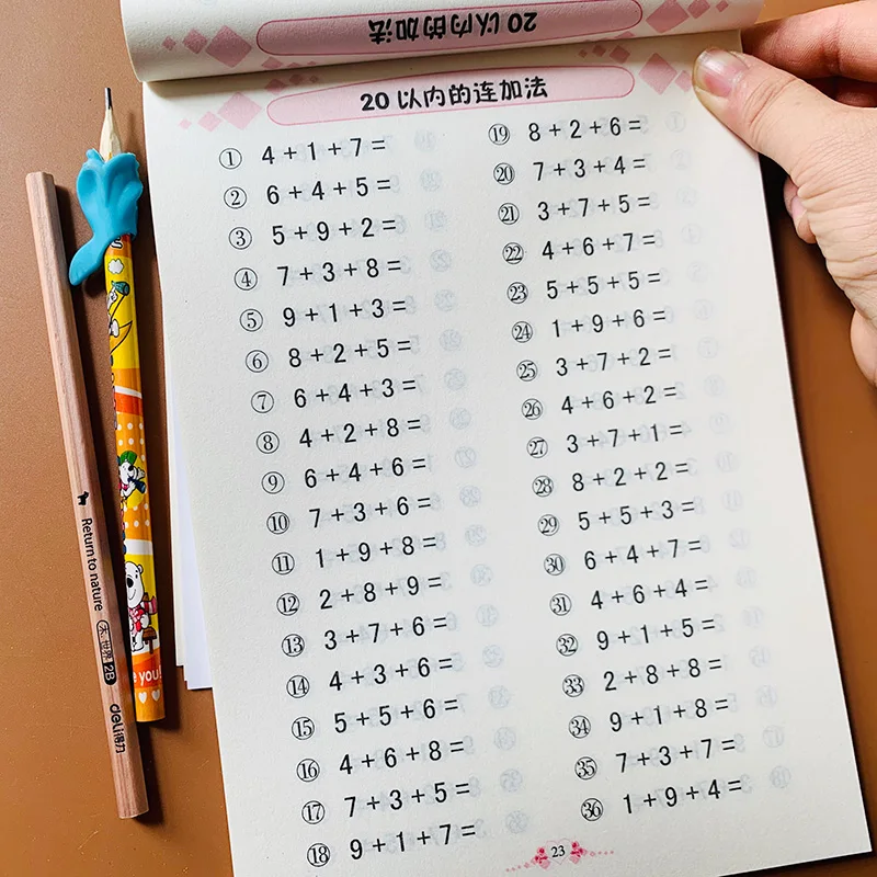 Within 20 Addition And Subtraction Math Problems Mixed First Grade Kindergarten Arithmetic Daily Practice Books Libros Livros
Within 20 Addition And Subtraction Math Problems Mixed First Grade Kindergarten Arithmetic Daily Practice Books Libros Livros