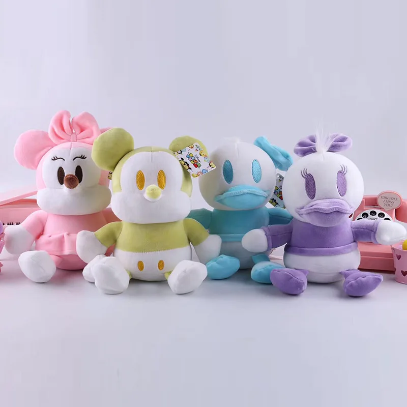 Cartoon jewelry macaron color Mickey Minnie plush toy Donald Duck mini rat year mascot catching doll
Cartoon jewelry macaron color Mickey Minnie plush toy Donald Duck mini rat year mascot catching doll