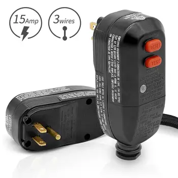 US GFCI Plug Leakage Protection Plug Home Circuit Breaker Socket Cutout Power Trip Switch Protection Adapter For Home Appliances
US GFCI Plug Leakage Protection Plug Home Circuit Breaker Socket Cutout Power Trip Switch Protection Adapter For Home Appliances
