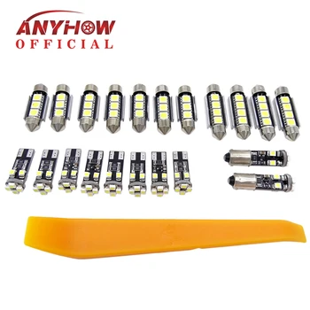 ANYHOW 21pcs/set For BMW LED Interior Light Dome Map Car Lamp Kit License Plate Light Bulbs for BMW E46 Sedan M3 1999-2005
ANYHOW 21pcs/set For BMW LED Interior Light Dome Map Car Lamp Kit License Plate Light Bulbs for BMW E46 Sedan M3 1999-2005