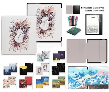 GLIGLE Smart Leather case cover for Amazon Kindle Oasis 2019 Protective shell for kindle oasis 2 2017+screen film+touch pen 
GLIGLE Smart Leather case cover for Amazon Kindle Oasis 2019 Protective shell for kindle oasis 2 2017+screen film+touch pen