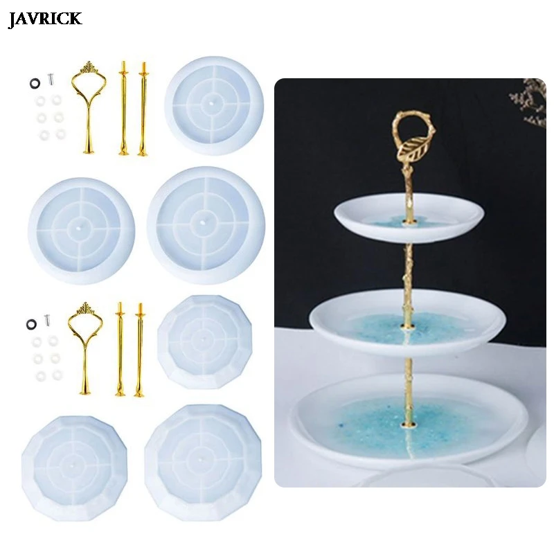 Three-layer Round 3D Fruit Tray Resin Mold Kit Crystal Epoxy Resin Molds Casting Silicone Mould DIY Craft Jewelry Making Tools
Three-layer Round 3D Fruit Tray Resin Mold Kit Crystal Epoxy Resin Molds Casting Silicone Mould DIY Craft Jewelry Making Tools