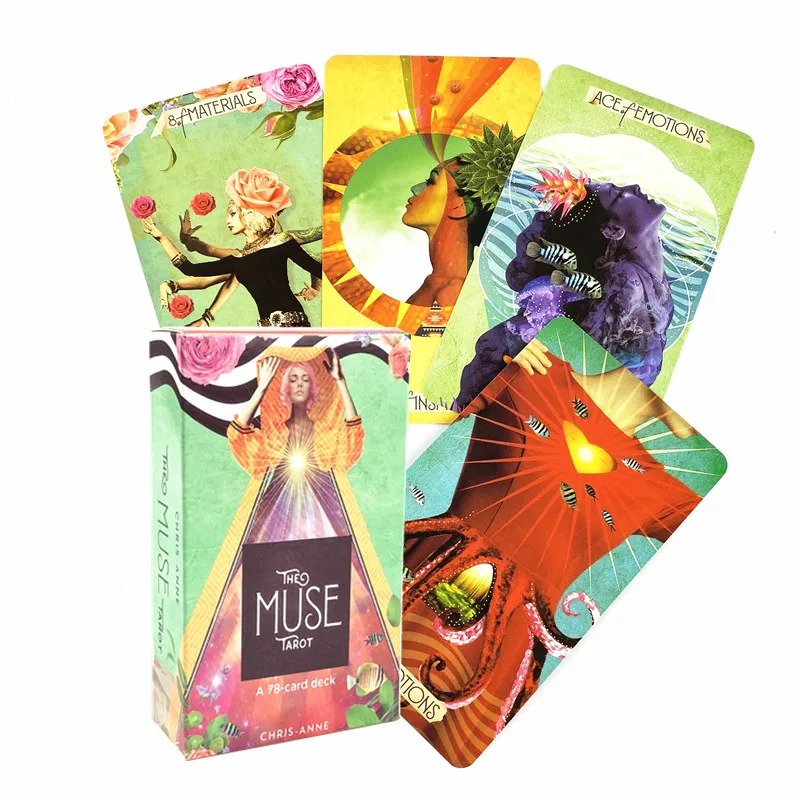 The Muse Tarot Cards Full English Version PDF Fun Board Games Oracle Deck Divination Fate Family Party Play
The Muse Tarot Cards Full English Version PDF Fun Board Games Oracle Deck Divination Fate Family Party Play