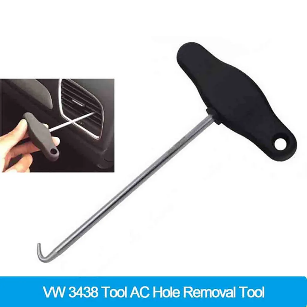 T- Handle Handbrake Pull-out Hook for VW Audi Removing And Installing Tool DashBoard Trims Removal Tool
T- Handle Handbrake Pull-out Hook for VW Audi Removing And Installing Tool DashBoard Trims Removal Tool