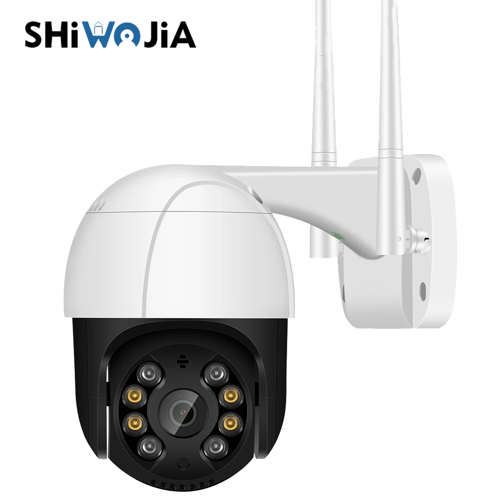 1080P FHD PTZ Wifi IP камера наружная 4X цифровая безопасности для дома цветная ночного